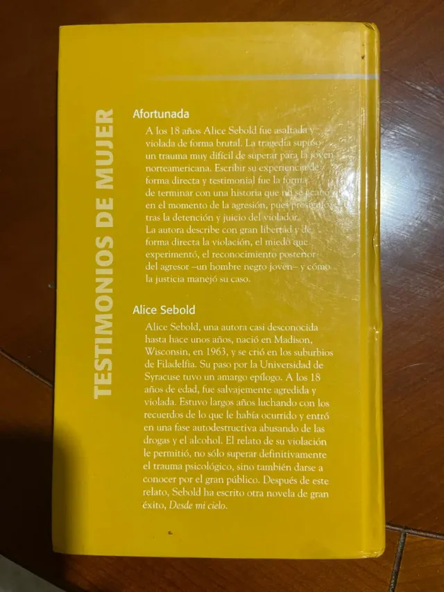 Afortunada: [la experiencia de superar una viol...