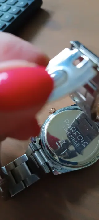 Reloj Parfois bicolor dorado y plateado