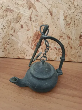 Antica lampada Lumino ad olio