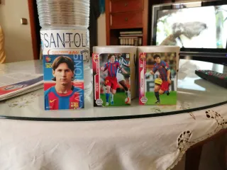 Cromos Messi Champions League y demás. 2005 06