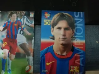 Cromos Messi Champions League y demás. 2005 06