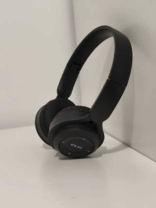 Auriculares Cascos Negros plegables nuevos