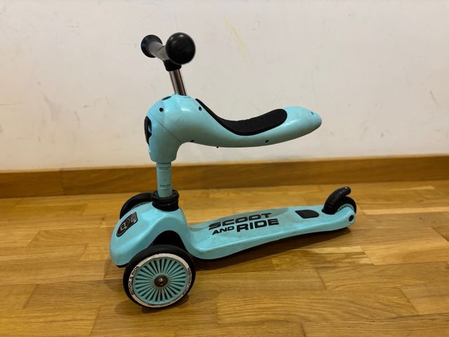 Patinete 3 Ruedas Scoot and Ride Azul