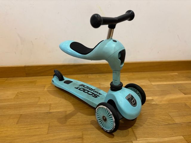 Patinete 3 Ruedas Scoot and Ride Azul