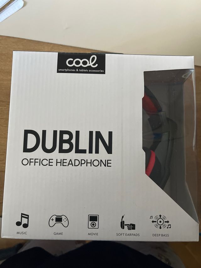 Auriculares COOL Dublin Office con micro