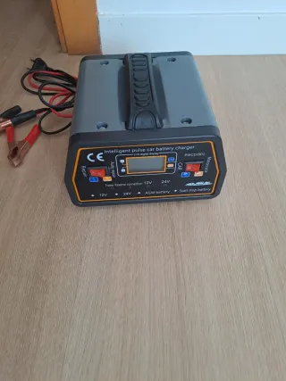 Cargador Baterías Coche 12V-24V