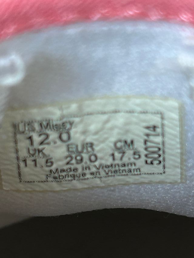 Zapatillas Vans Checkerboard Rosa Talla 29