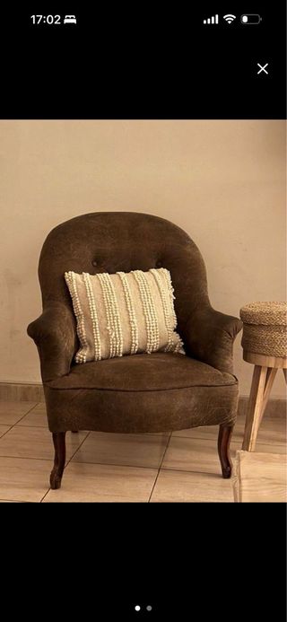 Butaca Vintage Marrón