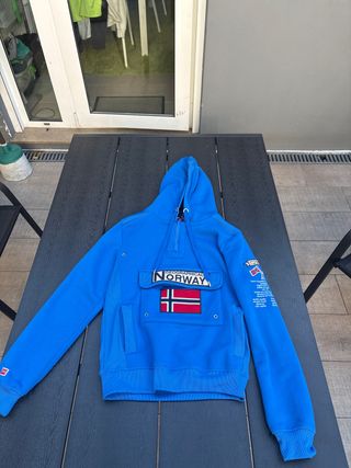 Sudadera Geographical Norway Azul