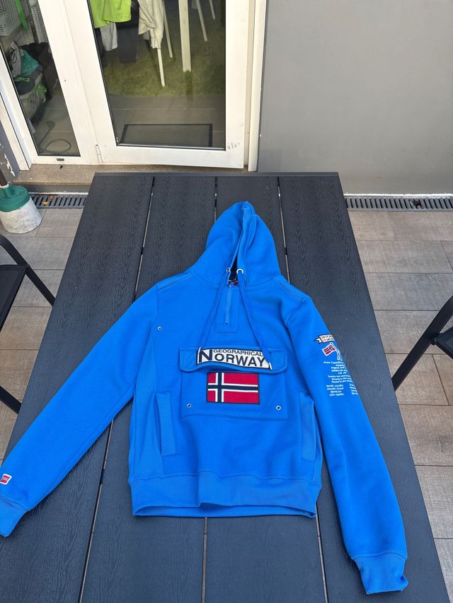 Sudadera Geographical Norway Azul