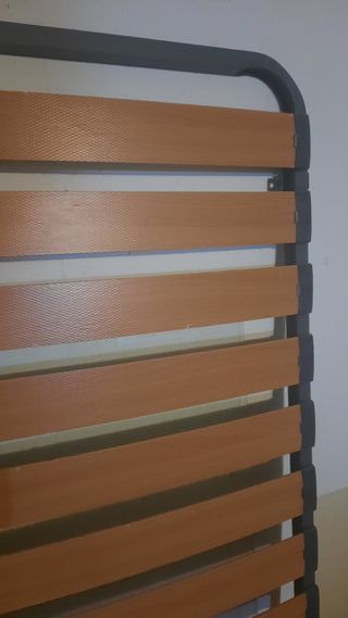 Somier de láminas independientes madera
