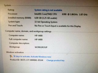 Torre HP xw4400 Workstation 4GB