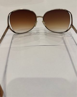 Gafas de sol mujer montura dorada
