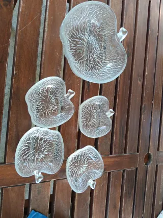 Servizio macedonia in vetro