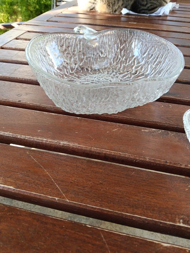 Servizio macedonia in vetro