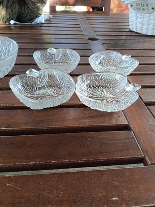 Servizio macedonia in vetro