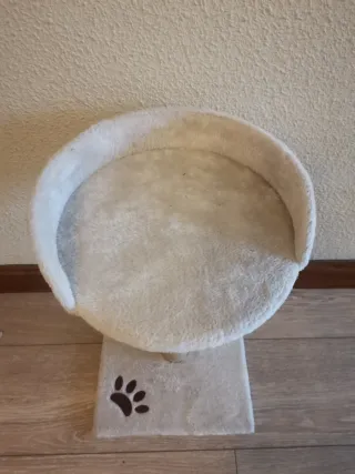 Rascador para gato con asiento