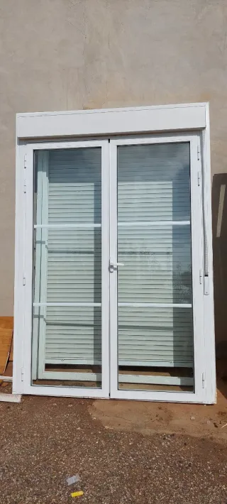 2 balconeras de aluminio