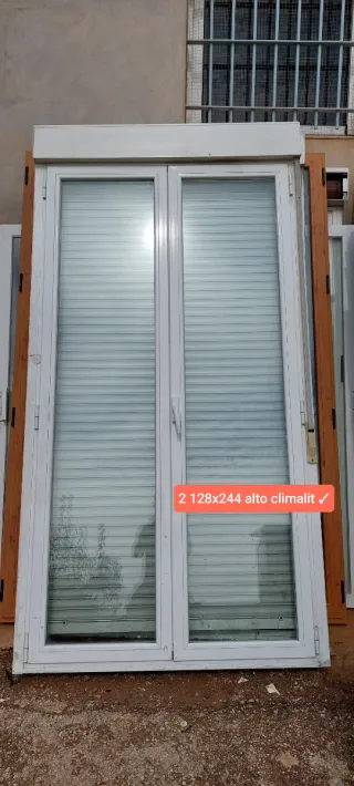 2 balconeras de aluminio