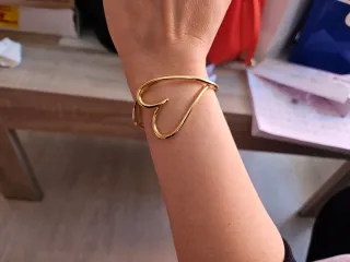 Pulsera Pandora Corazón Rigida