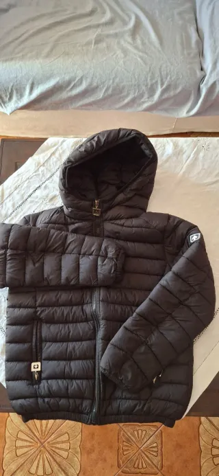 Giubbotto invernale nero PGHO 12 anni