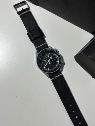 Omega Speedmaster Moonwatch Negro/Plata