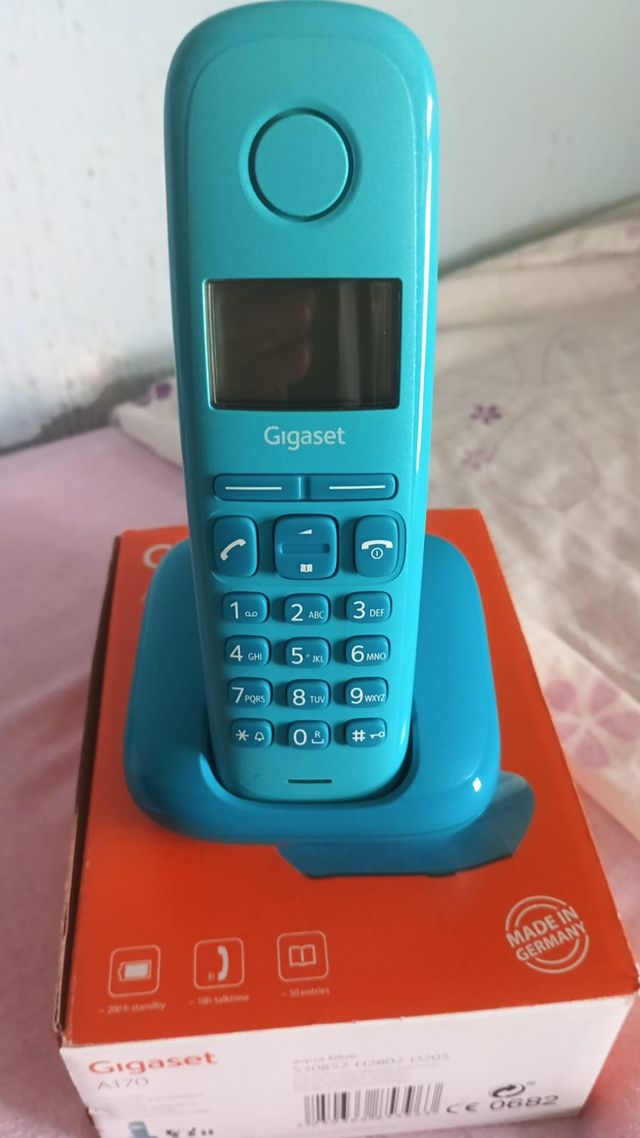 Teléfono fijo inalámbrico Gigaset A170 azul
