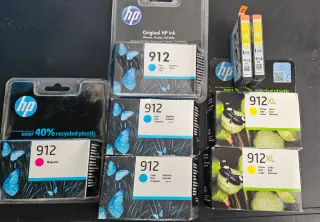 Lote Tinta HP 912 y 912XL