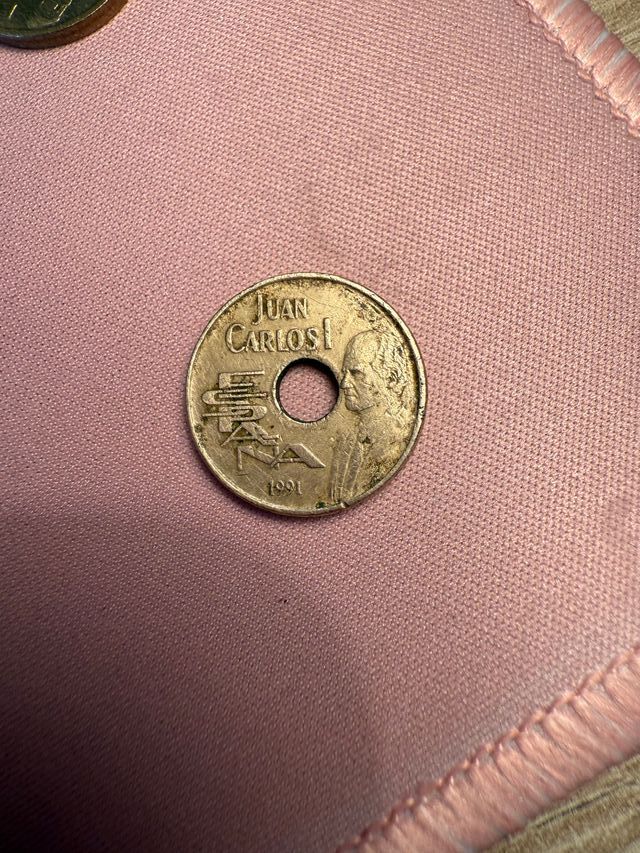 Moneda 25 Pesetas olimpiadas del 1992