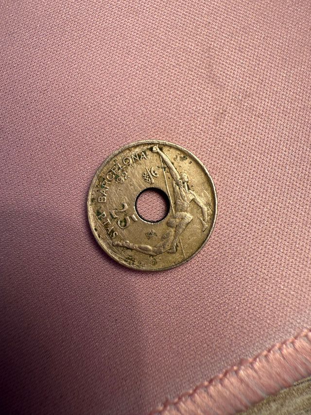 Moneda 25 Pesetas olimpiadas del 1992