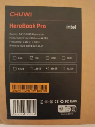 Chuwi Herobook Pro Ultrabook
