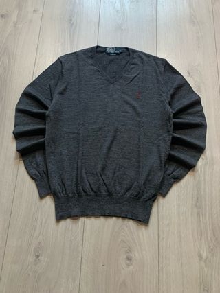 Jersey Polo Ralph Lauren Gris Oscuro 