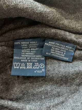 Jersey Polo Ralph Lauren Gris Oscuro 