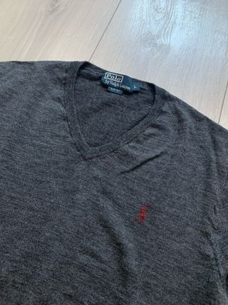 Jersey Polo Ralph Lauren Gris Oscuro 