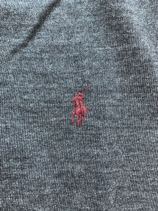 Jersey Polo Ralph Lauren Gris Oscuro 