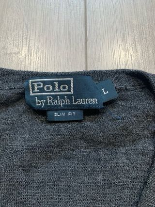 Jersey Polo Ralph Lauren Gris Oscuro 