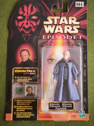 Star Wars Ep I Senator Palpatine Figura CommTalk