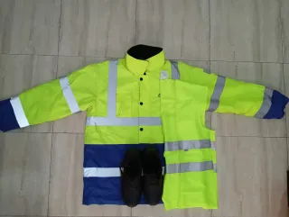 Chaqueta y chaleco reflectante + zapatos
