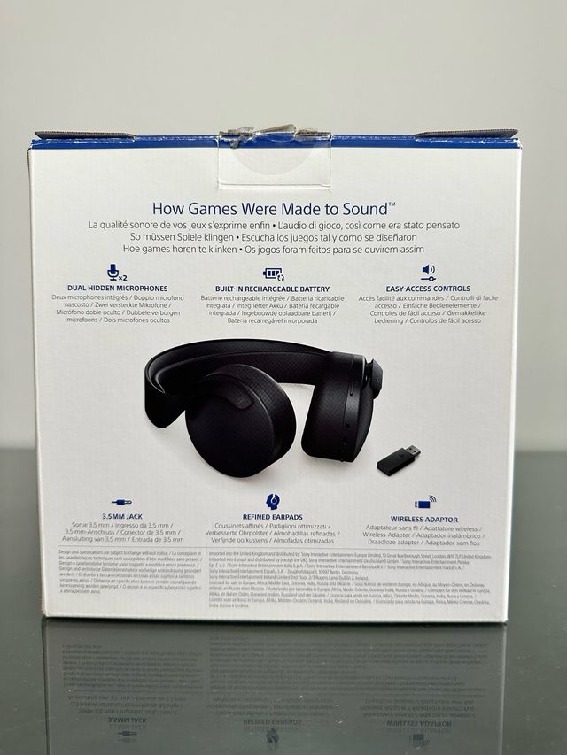 Cascos Pulse 3D PS5 / Playstation 5