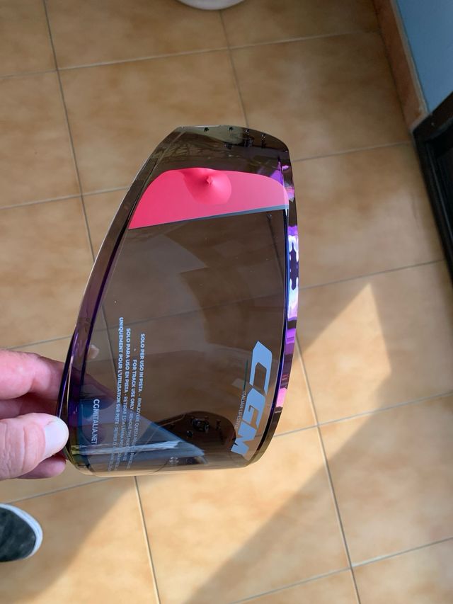 Visera CGM IRIDIUM para casco