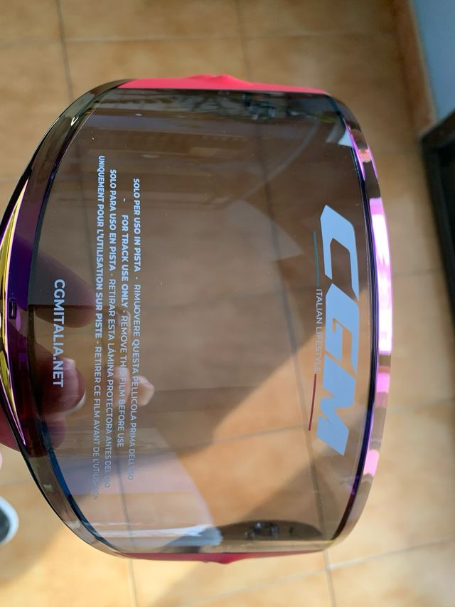 Visera CGM IRIDIUM para casco
