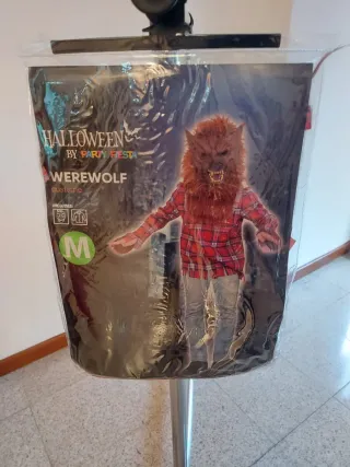 Disfraz Halloween Hombre Lobo Talla M