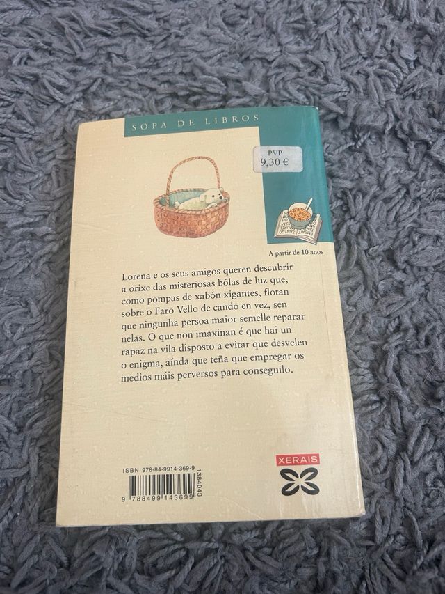 Libro “O misterio do Faro Vello”