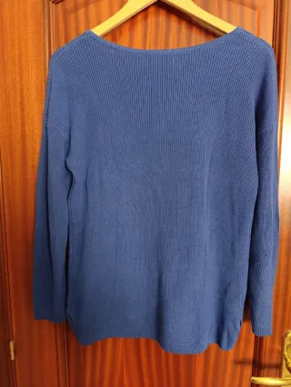 Jersey punto azul TEX talla M