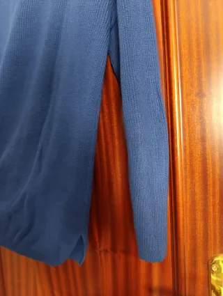 Jersey punto azul TEX talla M