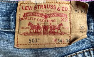 Pantalón corto Levis azul