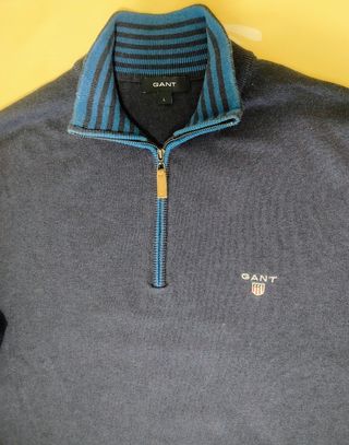 Jersey Gant Azul Talla L