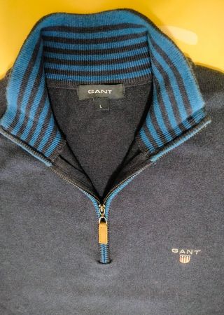 Jersey Gant Azul Talla L