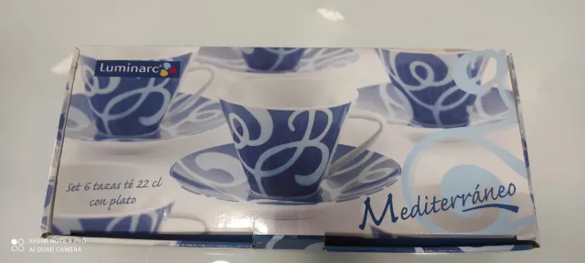 Juego de té Luminarc Mediterráneo