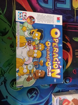 Juego Operación Los Simpsons MB